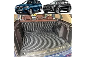 7DEEKEI Boot Liner Compatible with 2018-2024 BMW X3 G01 Cargo Mats (and Rear Left and Right Side Panels) Dog Friendly (Not Fit X3 xDrive 30e)
