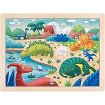 Hape Puzzle Creature marine Set di Puzzle Tematici per Bambini Gioco di