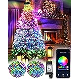 DOTWAYAW Catena luminosa intelligente 40 m, 400 LED, albero di Natale, luci controllate da app, per Natale, con 16 milioni di