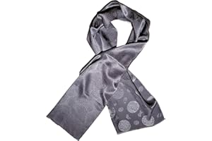 Posh Gear Femme Homme Écharpe Foulard Satinecho 100% soie