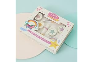Little Stardust - Natural Children's Play Makeup Set - Pressed Powder, With Minerals & Plant Based Oils - 4 Eyeshadow, Lipstick, Applicator, Sponge & Mirror - Non-Toxic Makeup