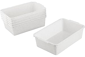 Kigima Haushaltswanne Allzweckwanne 25x16x7 cm 1,8L Wanne (6 STK) Grau Granit