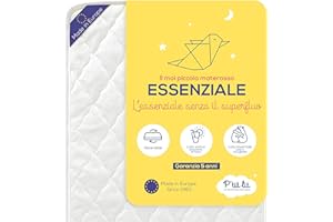 P'tit Lit - Materasso bambino Indispensabile - 70x140 cm - Climatizzato: 1 lato estivo/ 1 lato invernale - Oeko Tex® - Fabbricazione europea