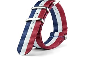 Neckarian NATO Strap 18mm 20mm 22mm 24mm Army G10 Uhrenarmband Nylon Military Watch Band für Männer Frauen