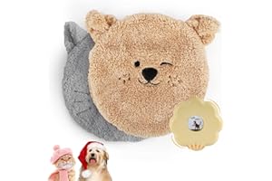 ALL FOR PAWS Microwave Heating Pad Safe for Cats, Dogs and All Pets Microwave Safe Self Heating Cat Mat with Two Comfy Covers