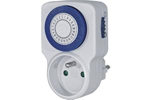 Brennenstuhl Minuterie journalière mécanique 96 cycles programmables