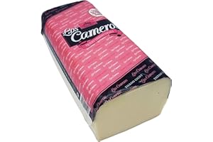 TU DESPENSA EN LA WEB Queso de Vaca Tierno Light - Medio Queso en Barra Los Cameros - Peso Aproximado 1.6 kilogramos - Queso Light Elaborado con Leche Pasteurizada de Vaca - Queso Light con un gran sabor