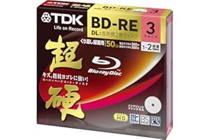 TDK Blu-ray Disc 3 Pack - 50GB 2X BD-RE DL