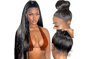 ALIPOP Perruque femme naturelle bresilienne 360 full lace front wig human hair Lisse Perruque Cheveux Humain full Lace Wig human hair pre plucked with baby hair 50cm（20inch)