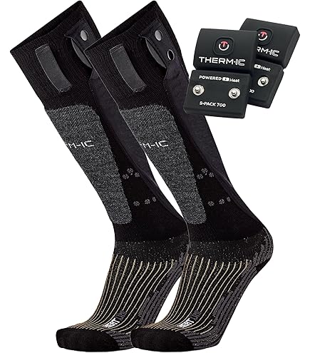 therm-ic Heated Socks + Battery Spack 1400 Bluetooth PowerSocks
