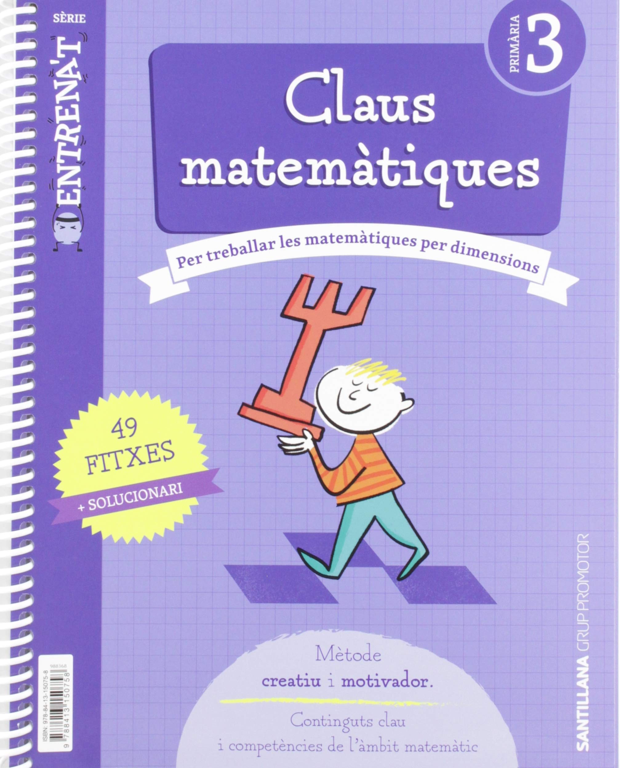 CLAUS MATEMATIQUES SERIE ENTRENAT 3 PRIMARIA
