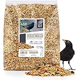 wildtier herz | Vogeltraum Amselfutter Spezial mit Beeren und Früchte 5kg - Premium Vogelfutter für Wildvögel I Ganzjahresfut