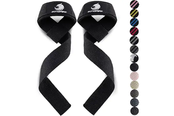 Fitgriff® Straps Gym - Correas Levantamiento de Pesas para Lifting, Gimnasio - Accesorios Fitness Mujer y Hombre
