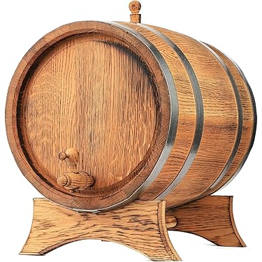 Wijnvat Regenton kopen? Regenton met chromen kraan - Barrel Atelier