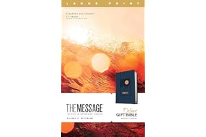 Holy Bible: The Message Bible, Leather-look, Navy: The Bible in Contemporary Language