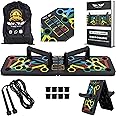 Wow Fitness World Push up Board with Ebook training guide(Downloadable) -15 in 1 Pushup Board for Men & Women - Foldable Push-up Board and Push up bar System - Push up Board for Men - Flex Board (PUSH UP BOARD COMBO)