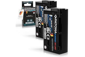 PATONA 2X Platinum Bateria EN-EL15C 2250mAh Compatible con Nikon Z5, Z6, Z6II, Z7, Z7II, D7500 D7000