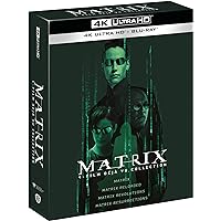 Matrix 4 Film Collection (4K Ultra-HD + Blu-Ray)