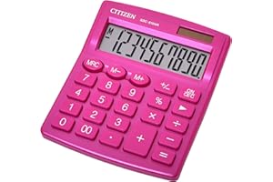 Citizen Tischrechner SDC-810NRPKE, SDC810NRWHE, Rosa