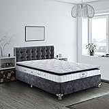 peps Crystal 8-inch Single Size Spring Mattress (Beige, 72x30x08)