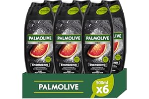PALMOLIVE (Energising 3 In 1 Body, Hair, Face Shower Shampoo) For Men (Energising 3 In 1 Body, Hair, Face Shower Shampoo)