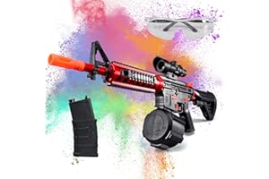 CROZZO Gel Blaster Electric Gel Blaster with 60,000 Rounds and Goggles