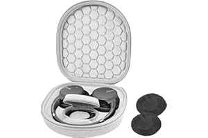 ProCase Etui na słuchawki do Sony WH-CH520/ WH-CH720N/ WH-1000XM5/ WH-1000XM4/ Bose 700/ QC35 II słuchawki z redukcją szumów torba na słuchawki zestaw słuchawkowy torba na słuchawki torba z 2 osłonami