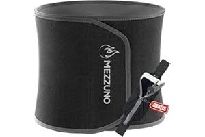 mezzuno - Faja Reductora Hombre y Mujer Adelgazante · Moldea Abdomen y Cintura · Efecto Sauna para Sudar · Neopreno Ajustable sin Latex
