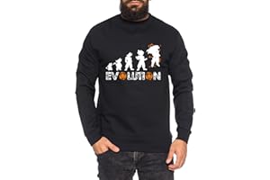 Tee Kiki Evolution Sudadera para Hombres Goku Dragon Master Son Ball Vegeta Turtle Roshi Db