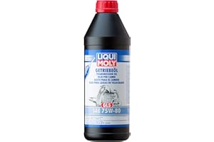 LIQUI MOLY Gear Oil (GL5) 75W-80 | 1 L | Gear oil | Hydraulic oil | SKU: 3658