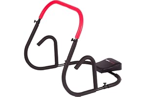 Ultrasport Trainer AB pieghevole e trainer addominale 3 in 1 per crunch, flessioni e squat profondi, può essere allenato in modo intensivo a casa ed è salvaspazio dopo l'allenamento