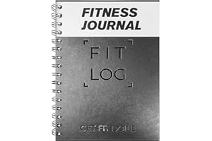Cossac Fitness Journal & Workout Planner - Designed by Experts Gym Notebook, Workout Tracker,Exercise Log Book for Men Women