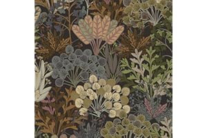 Fiula Samoprzylepna tapeta liście, 41 x 300 cm, wzór vintage, tapeta samoprzylepna, folia samoprzylepna, meble, winylowa, tapeta ścienna, tapeta z kwiatami, do salonu, sypialni, folia meblowa,