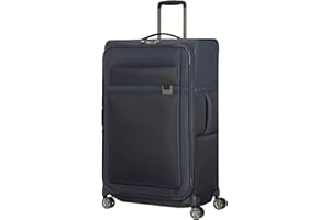 Samsonite Airea - Spinner L Extensible, valise, 78 cm, 111,5 / 120 L, bleu (bleu foncé)