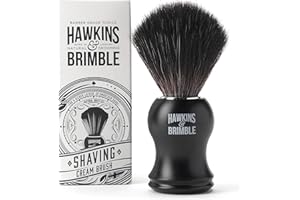 Hawkins & Brimble Male Shaving Brush | Synthetic Bristles Vegan Friendly Shave Brush for a Man (Shave Brush)