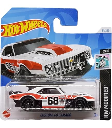 Hot Wheels - Custom ´68 Camaro - HW Modified 7/10 - HTB69 - Short