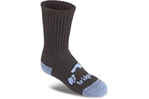Bridgedale Unisex Kids Hike All Season Merino Comfort Boot Socks