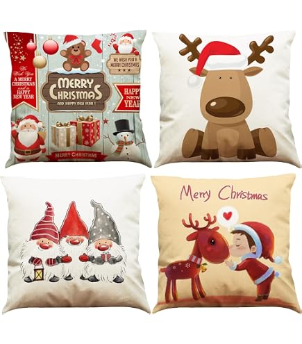Raebel OHG Tischwäsche Stickerei Applikation Hirsch Weihnachten Winter