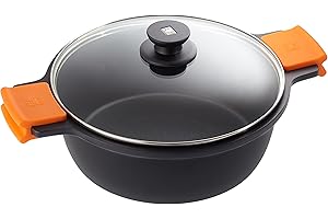 BRA Efficient Casseruola Antiaderente, Alluminio, 28 Cm