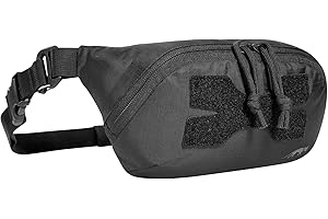 ‎TASMANIAN TIGER Tasmanian Tiger TT Hip Pouch leichte, Taktische Hüft-Tasche mit Netz-Fächern und abnehmbarem Bauch-Gurt in Molle einhängbar, kompakt faltbar