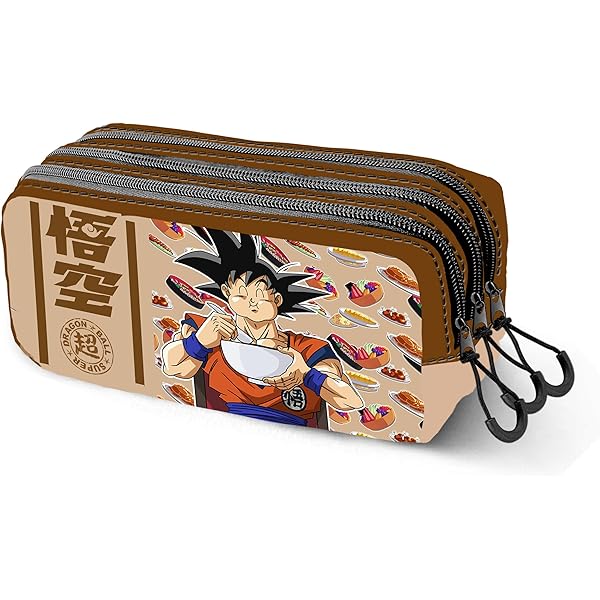 Estuche Vans Escolar Adolescente Safta Dragon Ball - Estuche Escolar Niño, Estuche Con Colores, Con 28 Mochilas Escolares Safta