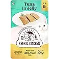 Kennel Kitchen Tuna in Jelly,12 x 80g Each. Grain Free Wet Cat Food for Adults and Kittens,