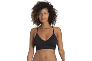 Dorina REVIVE - Bralette Sans Armatures pour Femme, Design Sans Couture, Coussinets Amovibles, Style Dos Nageur, Microfibre Confortable en Maille Circulaire
