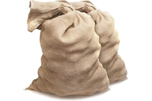 TK THERMALKING 2 Sacchi juta grandi – Sacco di iuta grande antiallagamento - Sacca per raccolta frutta – Barriera per inondazioni (60x110 cm)