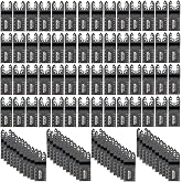 VEVOR Oscillating Multitool Saw Blades 100 Pieces Oscillating Saw Blades Kit 1-3/8 Inch Oscillating Tool Blades HCS Material