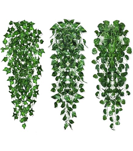 Kunstmatige Groene Planten, Kunstmatige Hangplanten Varen Plastic Groene Nep Muurhangende Varens Planten voor Tuin Bruiloft Decoratie 2 Stuks Kunstmatige Groene Planten, Kunstmatige Hangplanten Varen Plastic Groene Nep Muurhangende Varens Planten voor Tuin Bruiloft Decoratie 2 Stuks