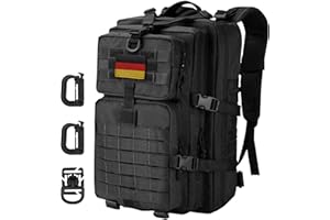 ‎HANNIBAL TACTICAL Hannibal Tactical Militär Taktischer Rucksack US Cooper Rucksack Armee Assault Pack 3 Tage Bug Out Go Bag Trekking Wanderrucksack