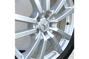 BONN-DESIGN 4 tapas para llantas de aleación para Mercedes de 75 mm, 4 unidades B66470200, tapas de llantas de 75 mm, tapas de buje compatibles con A B C E S Clase Negro Estrella Plata Cubierta de cubo de rueda