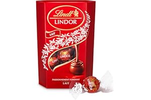 Lindt Lindor czekolada mleczna 200 g szyszek.