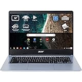Acer Chromebook 314 - Portátil 14" FullHD (Intel Celeron N4020, 4GB RAM, 64GB eMMc, Intel UHD Graphics, Chrome OS), Teclado Q